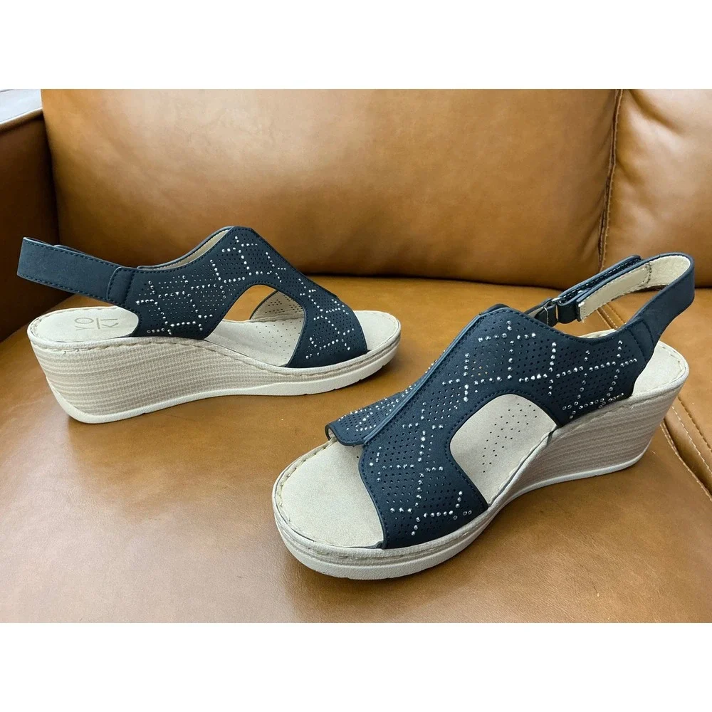 Yoki crimson wedge